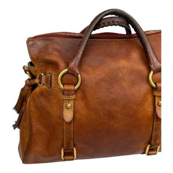 Dooney & Bourke Florentine Satchel Leather Bag - Picture 10 of 14